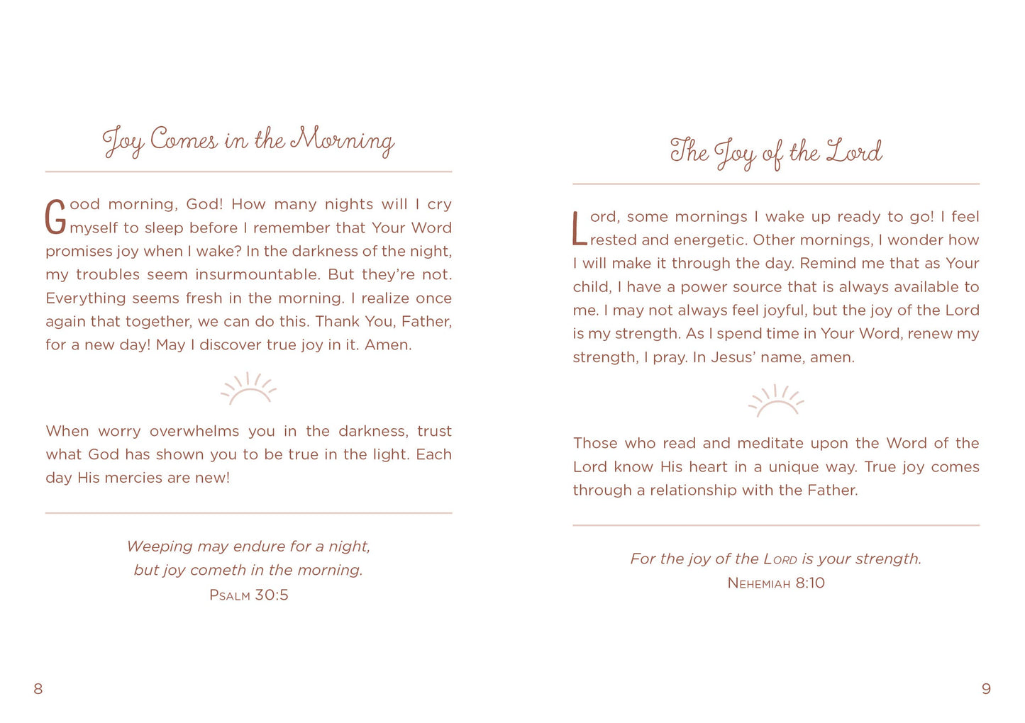 Devotional - Mornings with God