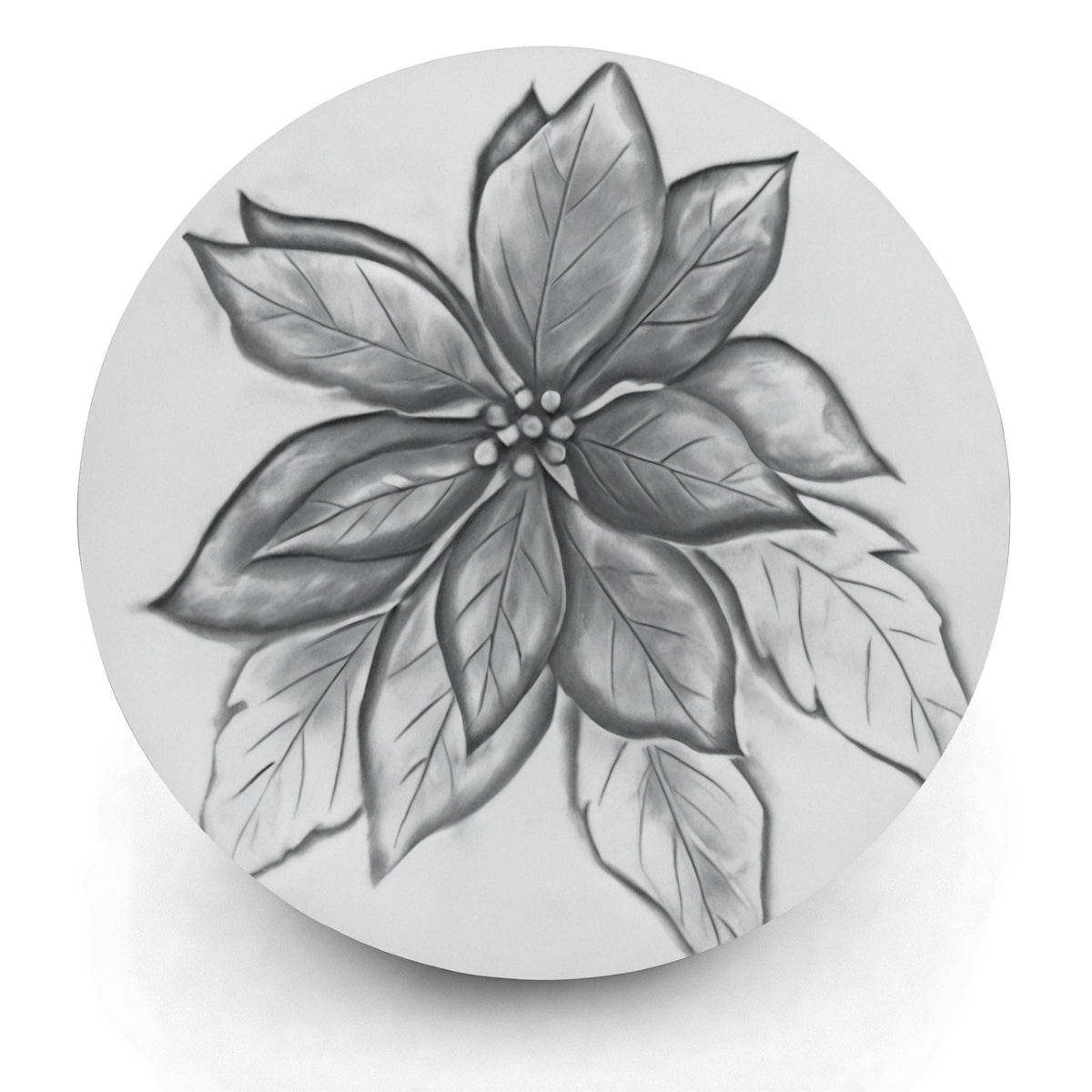 Coaster Set - Poinsettia