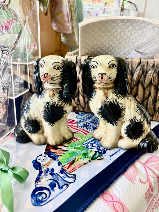 Staffordshire Style Dogs / Pair