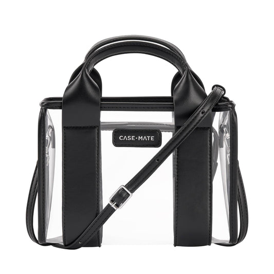 Crossbody/Handbag - Clear/Black