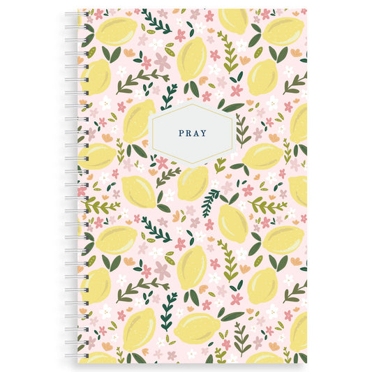 Yearly Prayer Journal, Pink Lemonade