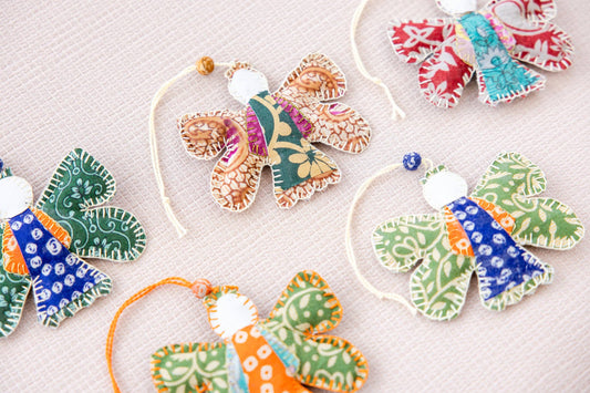 Angel - Stitched Ornament