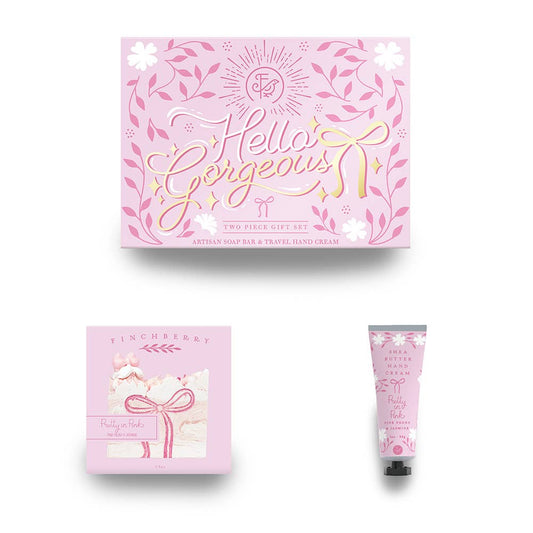 Hand Cream + Soap Hello Gorgeous Gift Set