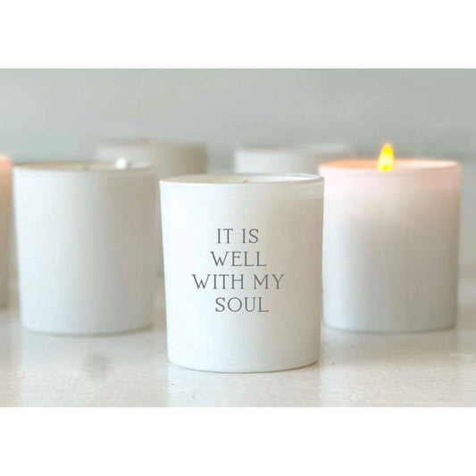 Candle: Bungalow scent - It is well with my soul
