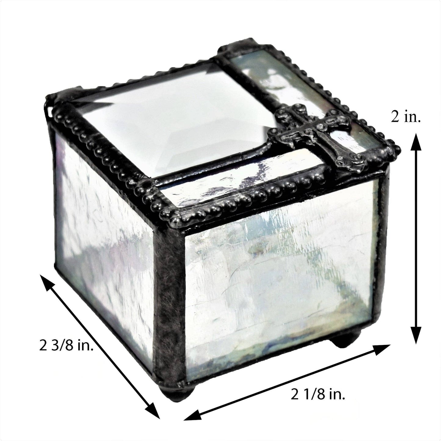 Glass Box - Clear Glass + Cross