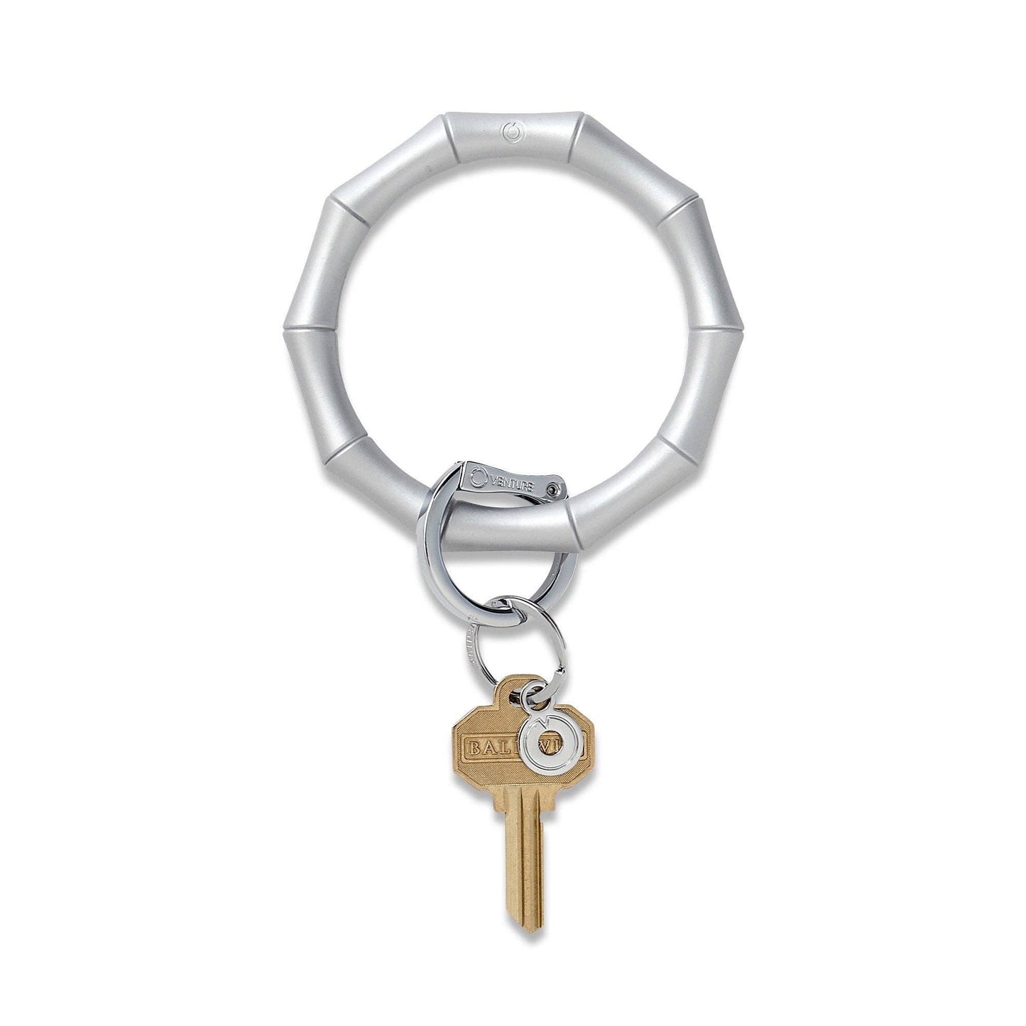 Big O® Key Ring - Quicksilver Bamboo Silicone