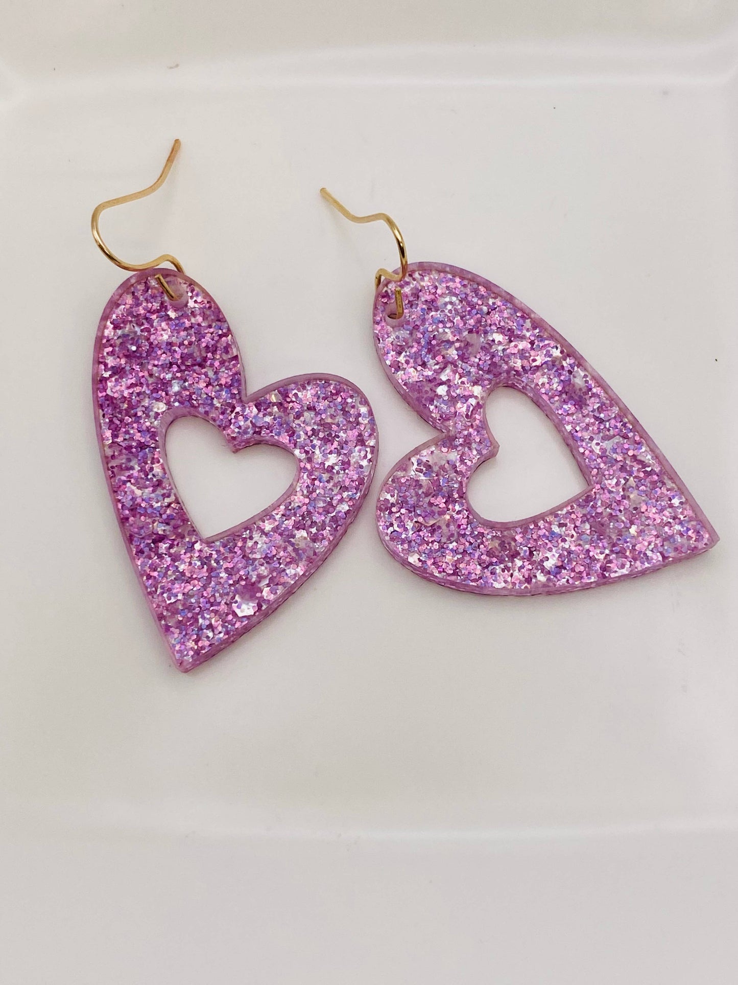 Earrings - Heart Sparkle