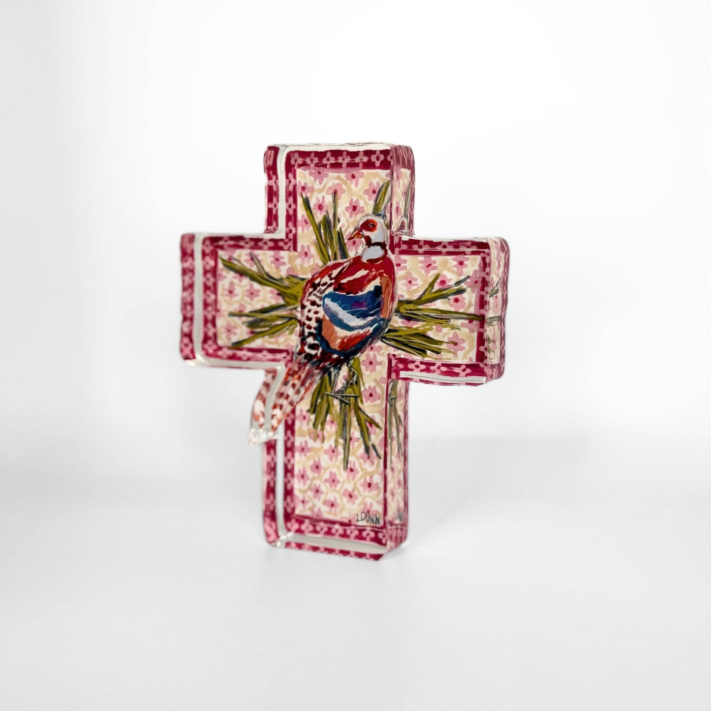Acrylic Cross - Sanctuary in the Meadow