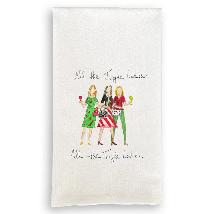 Tea Towel - All the Jingle Ladies