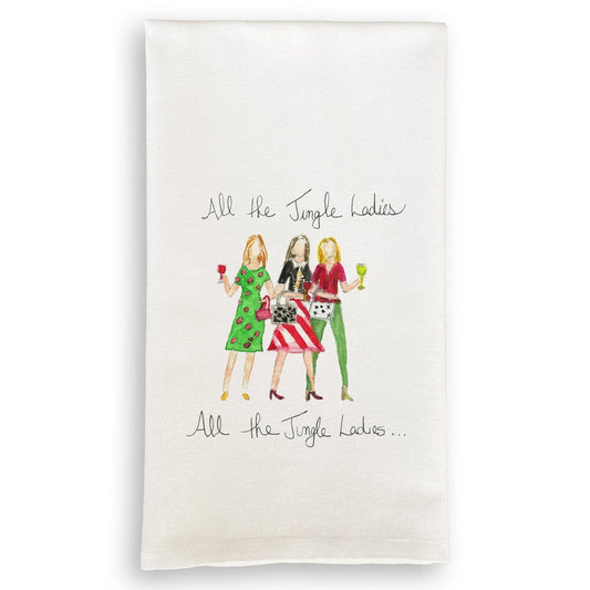 Tea Towel - All the Jingle Ladies