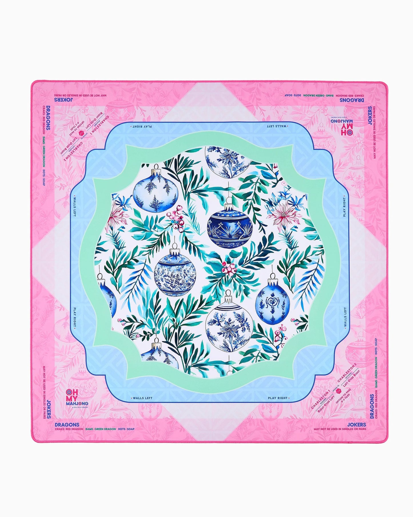Mahjong Mat (Holiday Patterns)