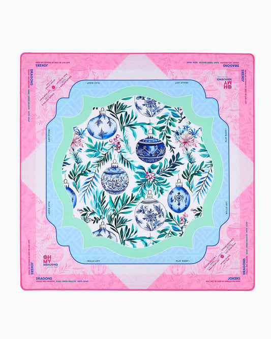 Mahjong Mat - Merriment Holiday Pattern