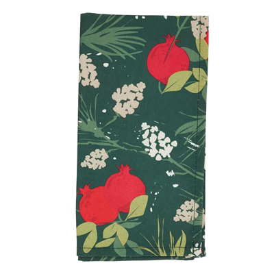 Napkin & Placemat Set: Pomegranate