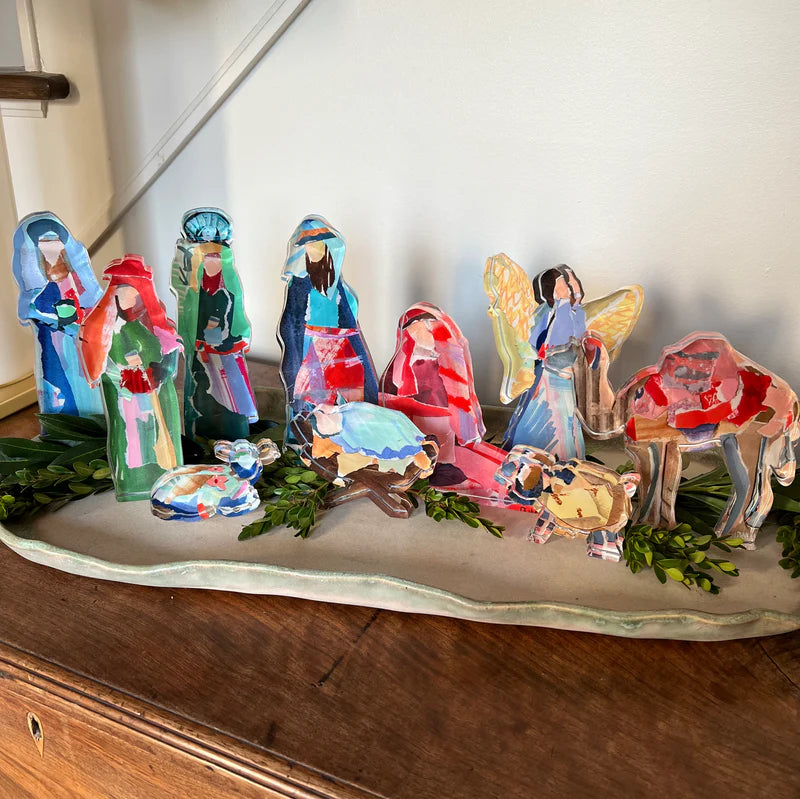 Acrylic Nativity Animal Set