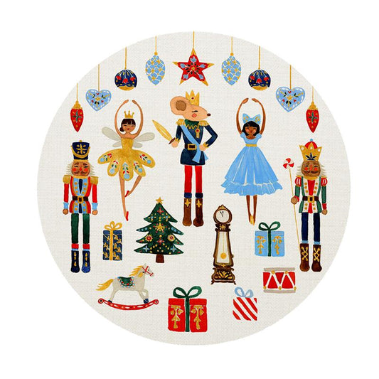 Cutting Board - Nutcracker - Round