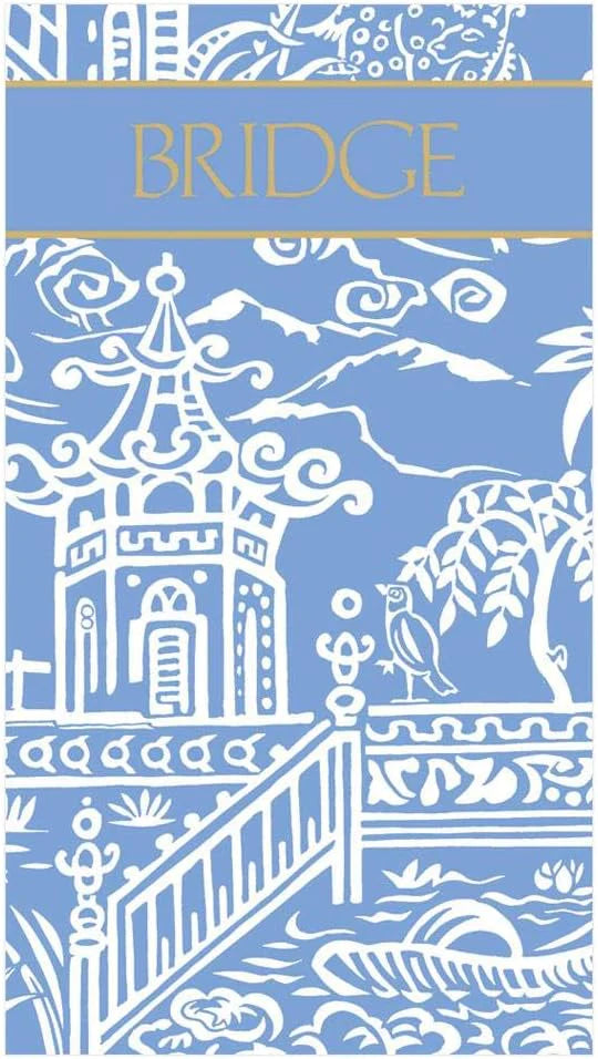 Score Pad - Pagoda Toile