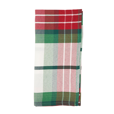 Napkin Set - Christmas Plaid