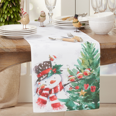 Table Runner - Snowman