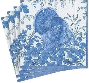 Cocktail Napkins - Turkey Toile